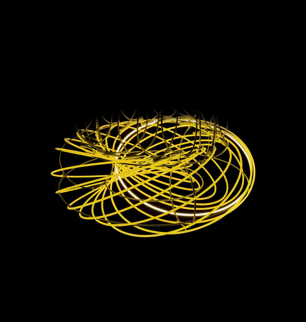 Yellow doughnut, Olafur Eliasson. Colección FMCMP